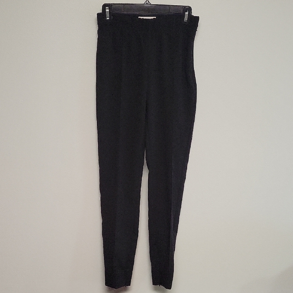 Anthropologie Black Side Zip Pants.